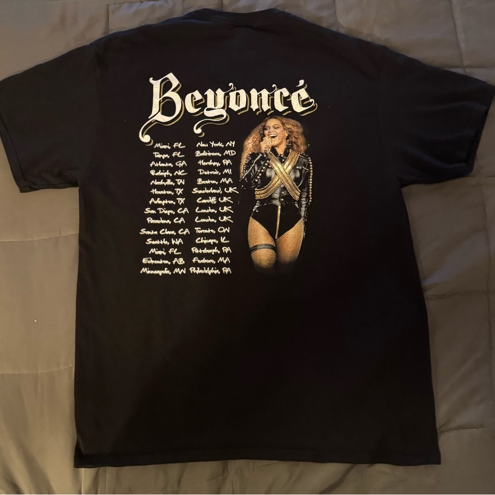Beyonce 2016 The Formation World Tour Band T, Size L